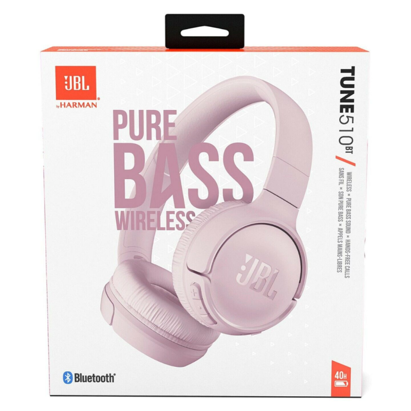 Casque Bluetooth JBL Tune 510BT - JBLT510BTROSEU - Rose — JBL · Smarty Paris 18e